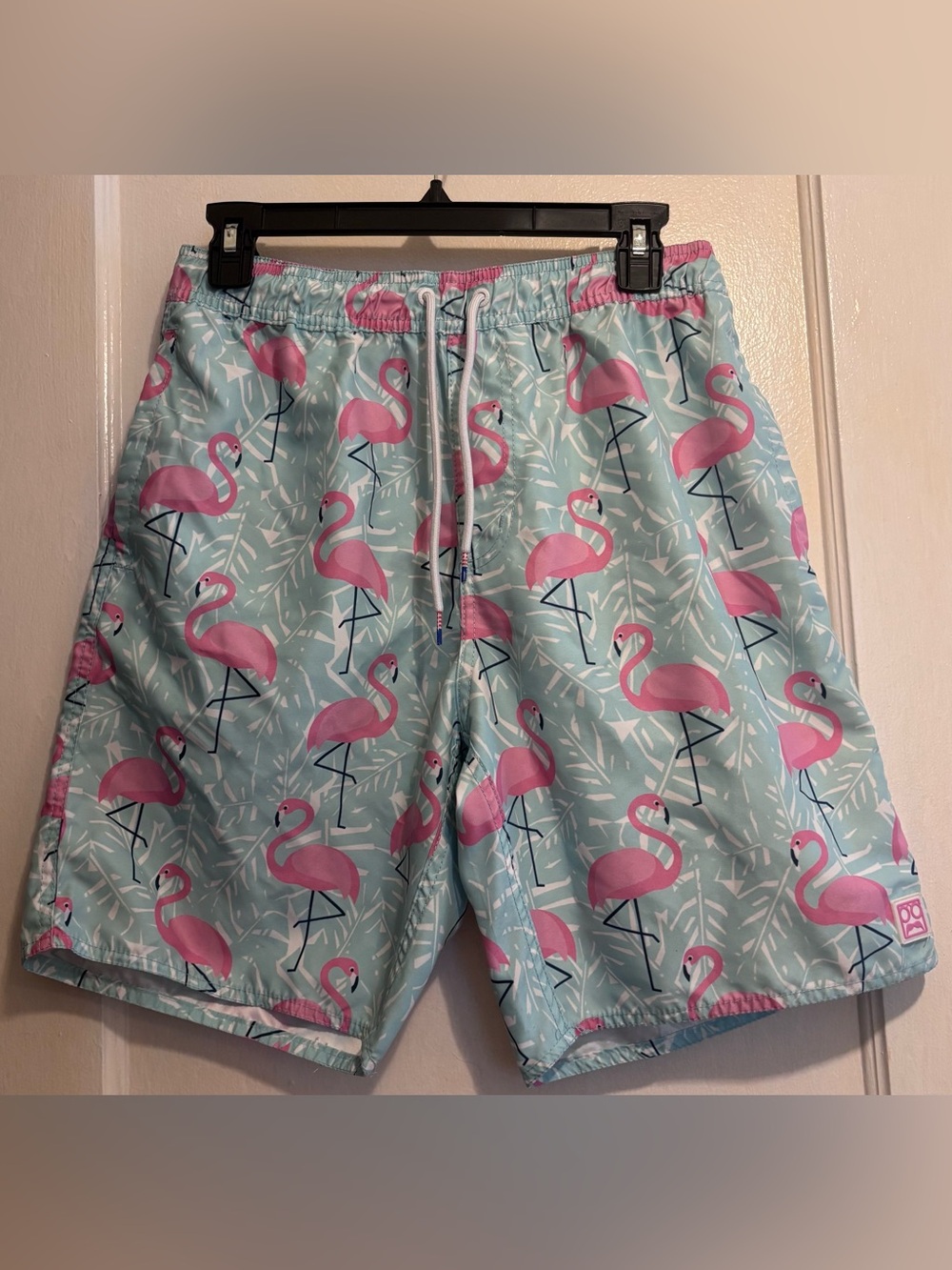 RSVLTS Roosevelt’s Flamingo Swim Trunks Board Shorts Men’s Large Tropical